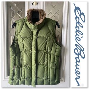 Eddie Bauer Women’s Goose Down Vest 🍃